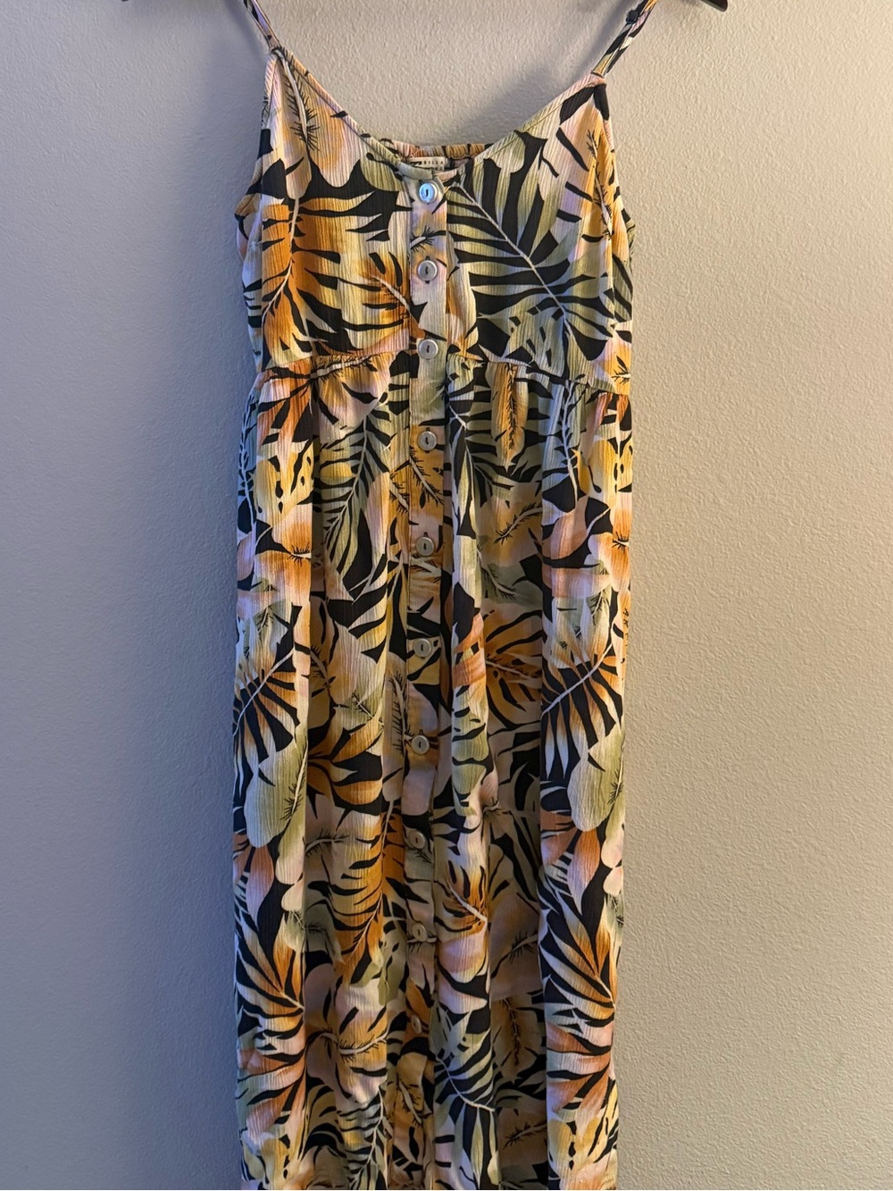 Billabong Venice Babe Midi Tropical-Print Dress